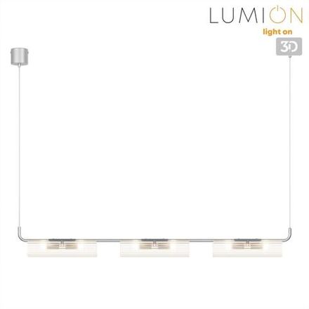 8258/6 SUSPENTIONI LN26 серебро/прозрачный, металл/стекло Подвес G9 6*20W 220V TORONTO