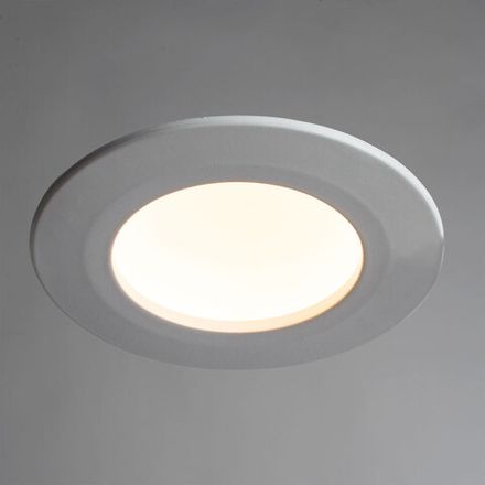 Точечный встраиваемый светильник Arte Lamp RIFLESSIONE A7008PL-1WH, 1хLED