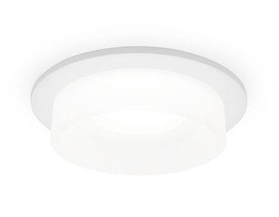 Встраиваемый точечный светильник с акрилом TN1311 SWH/FR белый песок/белый матовый GU5.3 D98*45