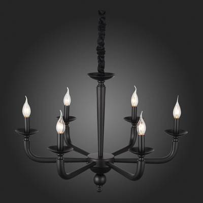 SL1114.403.06 Люстра подвесная ST-Luce Черный E14 6*40W