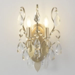 Бра Crystal Lux ESMIRALDA AP2 GOLD 0523/402
