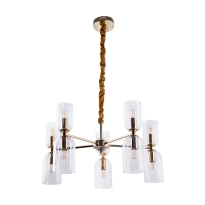 Подвесная люстра Arte Lamp CHARM A1623LM-10GO, 10хE14