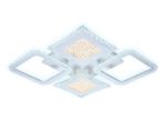 Потолочный светодиодный светильник с пультом FA430/4 WH белый 112W 750*670*80  (ПДУ РАДИО 2.4G)