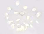 Потолочная люстра TR3011/27 WH/FR белый/матовый G4*27 max 20W D730*430 (лампы LED G4 1.5W 4200K в комплекте)