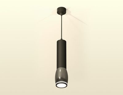 Комплект подвесного светильника с акрилом XP1123002 DCH/SBK/FR черный хром/черный песок/белый матовый MR16 GU5.3 (A2302, C6356, A2010, C1123, N7121)