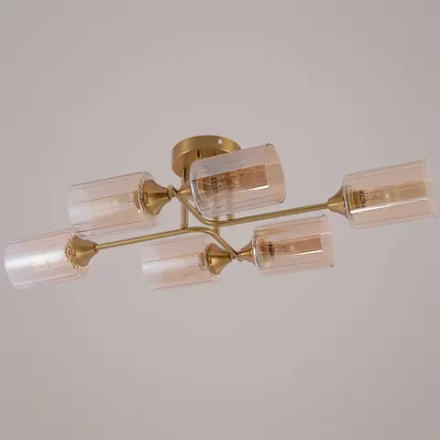 19610-0.3-06 COPPER светильник потолочный Reluce, E27х6