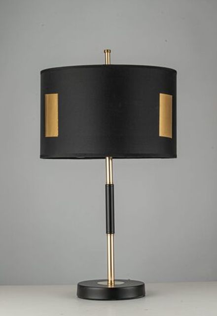 Настольная лампа Arti Lampadari Oggebio E 4.1.T2 BKG