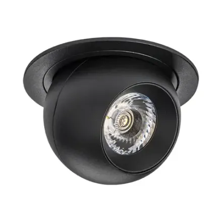 i61772 Светильник INTERO LED 9W 850LM 24G ЧЕРНЫЙ 3000K (217617+217072)