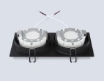 Светильник встраиваемый TN51827/2 BK черный GX53/2 max 15W 215*110*39