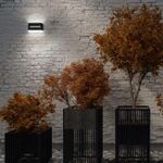 359196 STREET NT23 361 черный Светильник ландшафтный светодиодный IP54 LED 12W 220-240V 4000K 720Лм STRAIT