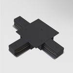 Коннектор Т-образный Unity встраиваемый черный, TRA002CT-11B. TM Maytoni