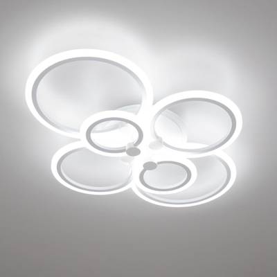 Citilux Сента CL237B160E RGB Люстра с пультом Белая