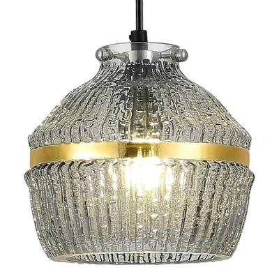 SL1661.413.01 Светильник подвесной ST-Luce Черный/Дымчатый E27 1*40W