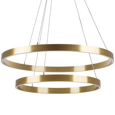 748123 Люстра SATURNO LED 84W 5800LM 70G ЗОЛОТО 3000-6000K