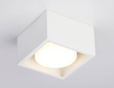 Светильник накладной TN70825 WH белый GX53 max 12W 100*100*60