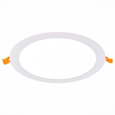 ST209.538.18 Св-к встр. Белый LED 1*18W 3000K 1 296Lm Ra80 110° IP20 D225xH8 90-265V