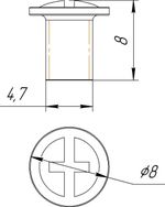 Подвес MAG-HANG-45-L2000 (SL) (Arlight, Металл)