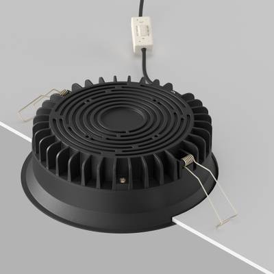 Встраиваемый светильник Okno 3000-4000-6000K 18W 100° IP 44, DL055-18W3-4-6K-B. TM Maytoni