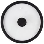 Крышка стеклянная C-type с силиконовым ободком CAPPELLO-C, 24 см диа