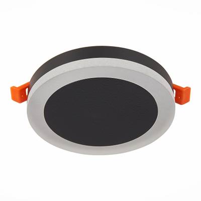 ST104.442.06 Светильник потолочный Черный LED 1*6W 4000K 468Lm Ra&gt;80 120° IP20 D110xH20 170-240V
