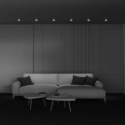 Потолочный светильник Conik gyps GX53 х 12Вт, C001CL-GX53-W. TM Maytoni