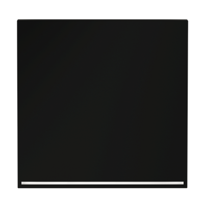 VLS000208 Клавиша для выключателя/переключателя одноклавишного с подсветкой, S70 (черный матовый). (ТМ Maytoni)