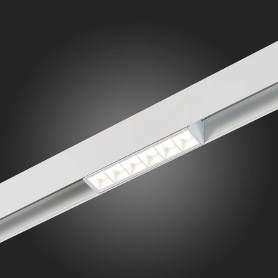 ST361.546.06 Магнитный трековый светильник белый LED 1*6W 4000K 532Lm Ra>80 36° IP20 L115xW22xH44 48V