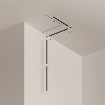 Шинопровод 2м Radity встраиваемый черный, TRA084MP-12B. TM Maytoni