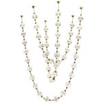 5008/192L L-VISION (В 3-Х КОРОБКАХ) ODL23 593 золотой/прозрачный/металл/акрил Люстра подвесная бусы LED 192W 4000K 9600Лм CRYSTAL