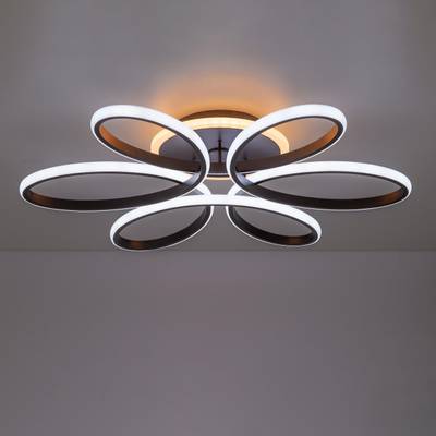 Citilux Сезар Смарт CL233A175E RGB Умная люстра Венге