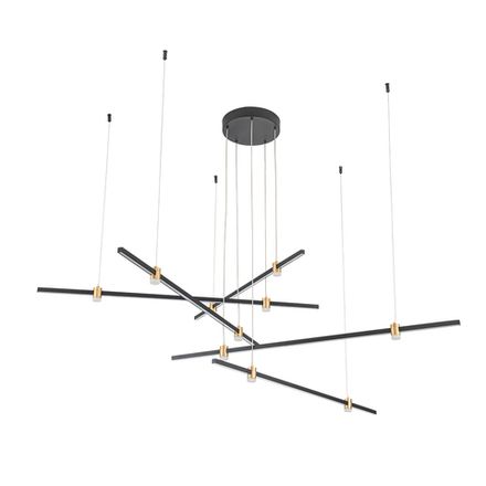 Подвесная люстра Arte Lamp ERRAI A2195SP-5BK, 1хLED