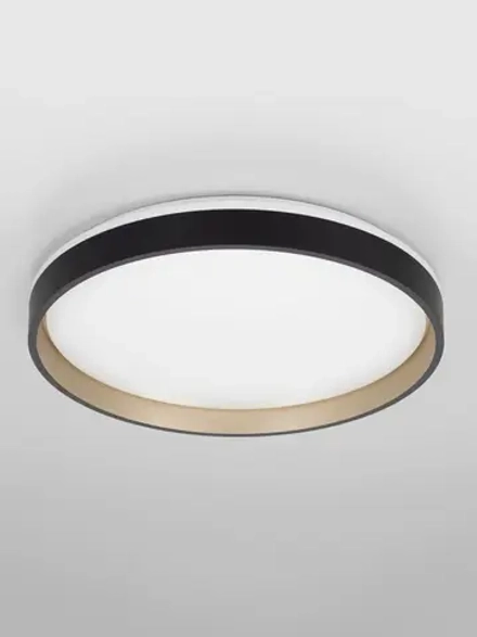 Citilux ENZO CL753451G LED RGB Светильник с пультом Черный + Золото
