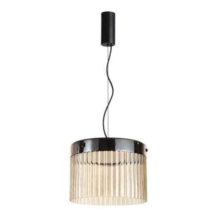 5047/24L L-VISION ODL24 439 черный/светл.янтарный/металл/стекло Подвес LED 24W 4000К 2715Лм PILLARI