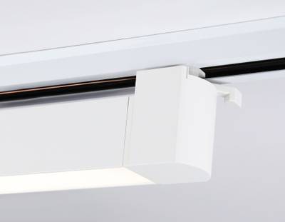 Светильник светодиодный трековый однофазный GL6724 WH белый IP20 10W 4200K 192*35*57