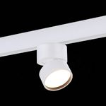 ST809.536.09 Магнитный трековый светильник Белый LED 1*9W 3000K 550Lm Ra&gt;90 120° IP20 D85xH126 48VV