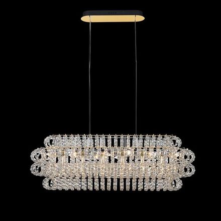 Люстра подвесная Brilliance Gold FL1151-19P, E14х19