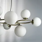 815091 Люстра GLOBO 9х40W G9 ЛАТУНЬ Lightstar