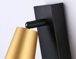 Светильник настенный TA13142 BK/GD черный/золото GU10 max 12W 140*60*90