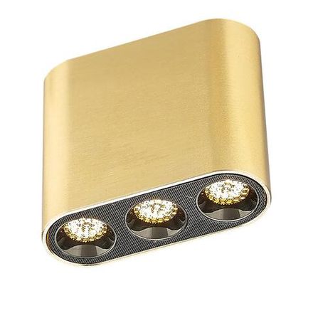 7093/8CL HIGHTECH ODL25 399 Потолочный светильник бронзовый/металл/акрил IP20 LED 8W 3000K 220V SMALL