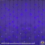 A-950 BL/W FLASH сведодиодный занавес 2*6м 1000LED, провод темно-зелёный