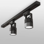 Basic System Трековый светильник GU10 Robi Черный MRL 1004