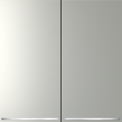 VLS020205 Выключатель встраиваемый VOLTUM S70 двухклавишный с подсветкой 10А, (сталь). (ТМ Maytoni)