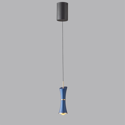 5697/7L LEDIO LN23 000 синий Подвес LED 7W 3000K 420Лм 220V LASSE