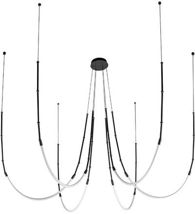 Подвесная люстра Arte Lamp KLIMT A2850SP-42BK, 1хLED