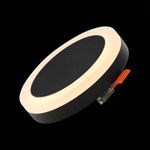 ST104.402.06 Светильник потолочный Черный LED 1*6W 3000K 468Lm Ra&gt;80 120° IP20 D110xH20 170-240V