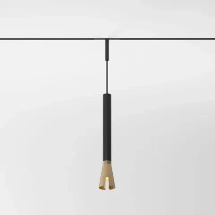 Mini Magnetic Трековый светильник 3W 3000K черный/латунь 85165/01