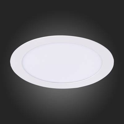 ST209.548.15 Св-к встр. Белый LED 1*15W 4000K 1 080Lm Ra80 110° IP20 D190xH8 90-265V