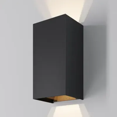 Уличный настенный светильник Драп / Drape 3000K 20Вт IP65, O525WL-L20B3K. TM Maytoni