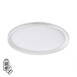 7749/60L MITRA LED SN 544 Светильник металл/PMMA/белый LED 60Вт 3000-6000К D386 IP20 пульт ДУ BETA