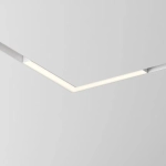 Трековый светильник Базис угловой / Basis Angle Gravity 3000K 24Вт 120°, TR078-2-24W3K-W. TM Maytoni